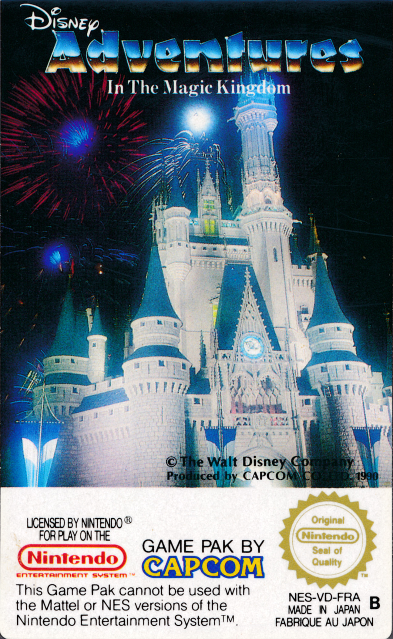 Adventures in the magic kingdom nes deals